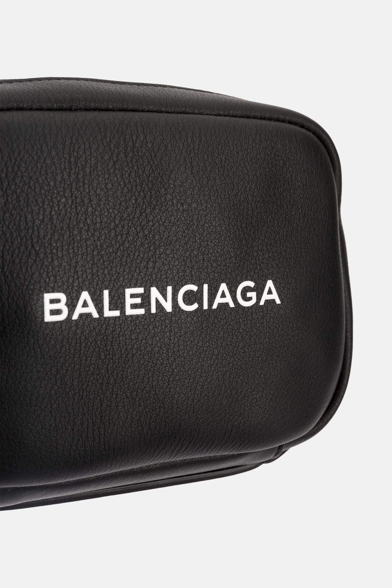 Mini sac en cuir noir Everyday Camera Balenciaga