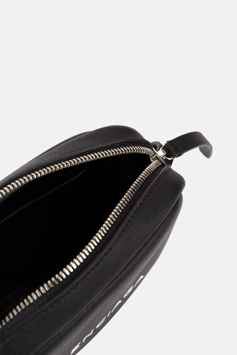 Mini sac en cuir noir Everyday Camera Balenciaga