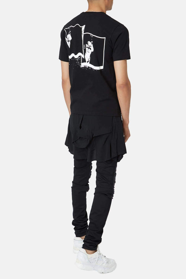 T-shirt imprimé en coton Undercover