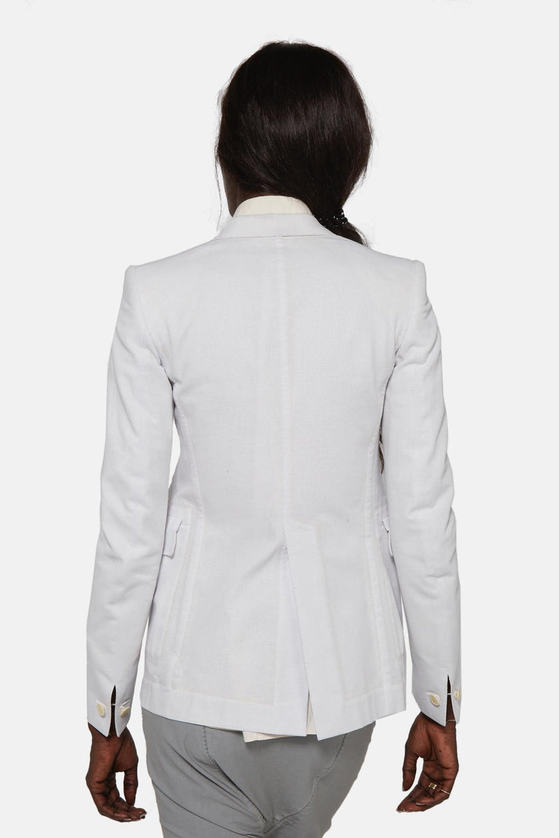 Veste en coton blanche Carol Christian Poell