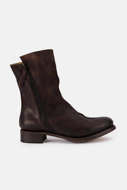 Bottes en cuir marron foncé Cherevichkiotvichki