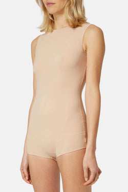 Body à col rond beige Maison Margiela