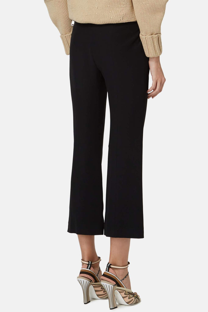 Pantalon plissé noir Alexander McQueen