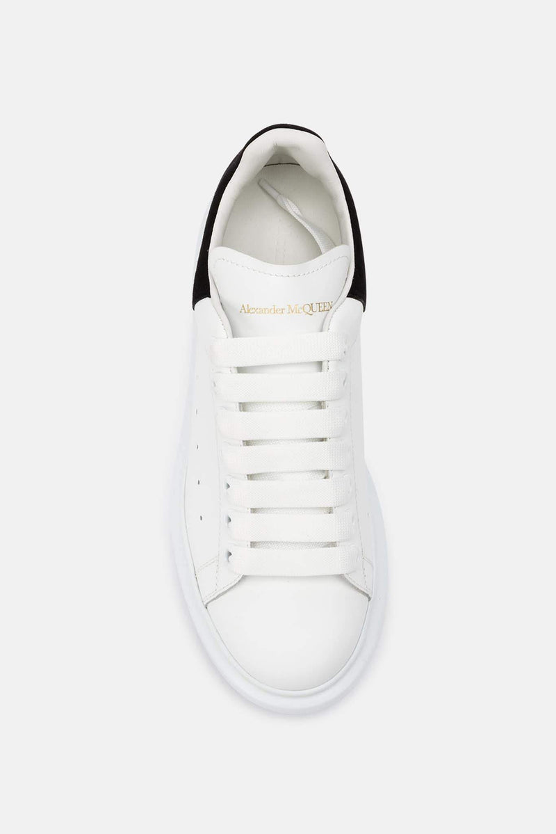 Baskets en cuir blanches "Oversize" Alexander McQueen