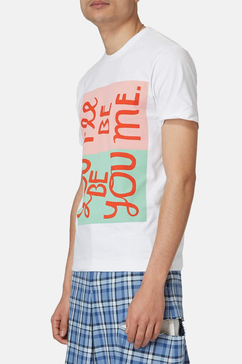 T-shirt imprimé en coton Comme des Garçons Homme Plus