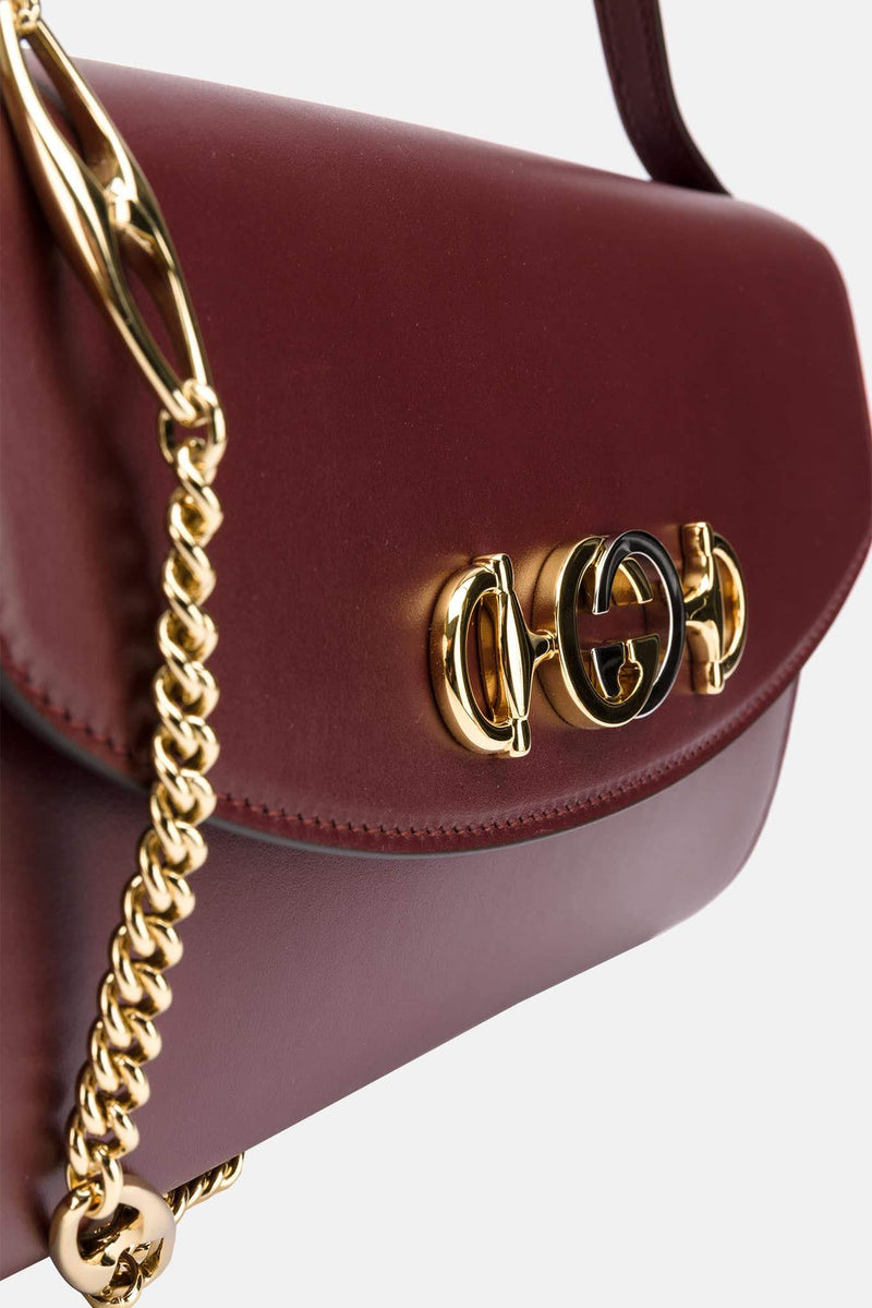 Sac à main bordeaux "Zumi" Gucci