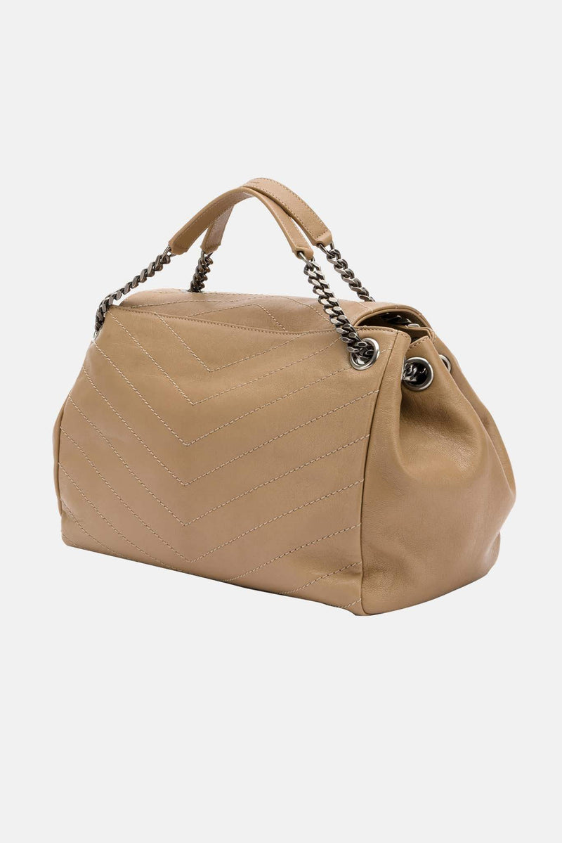 Sac en cuir marron clair "Nolita" Saint Laurent