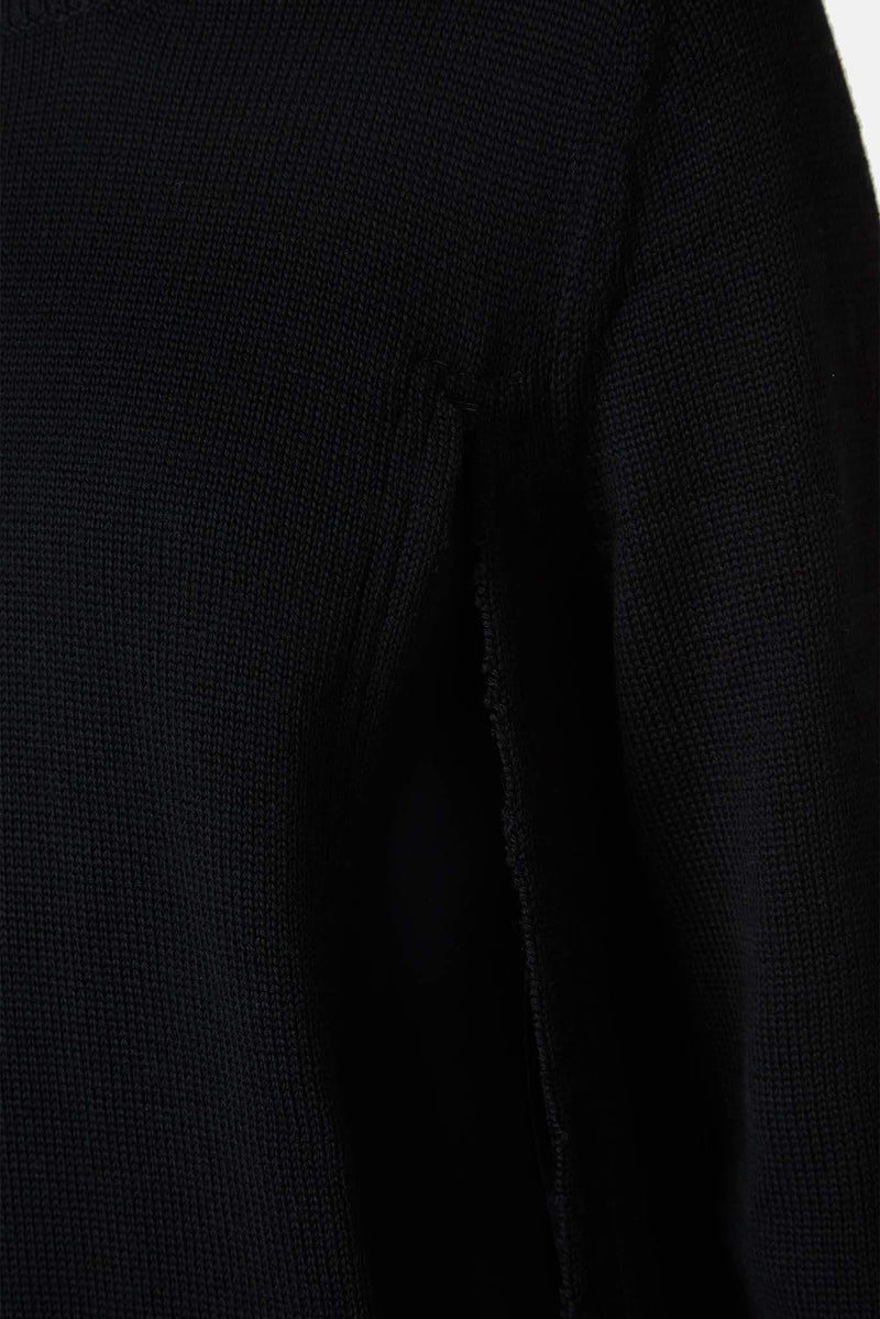 Pull en laine noir Comme des Garçons