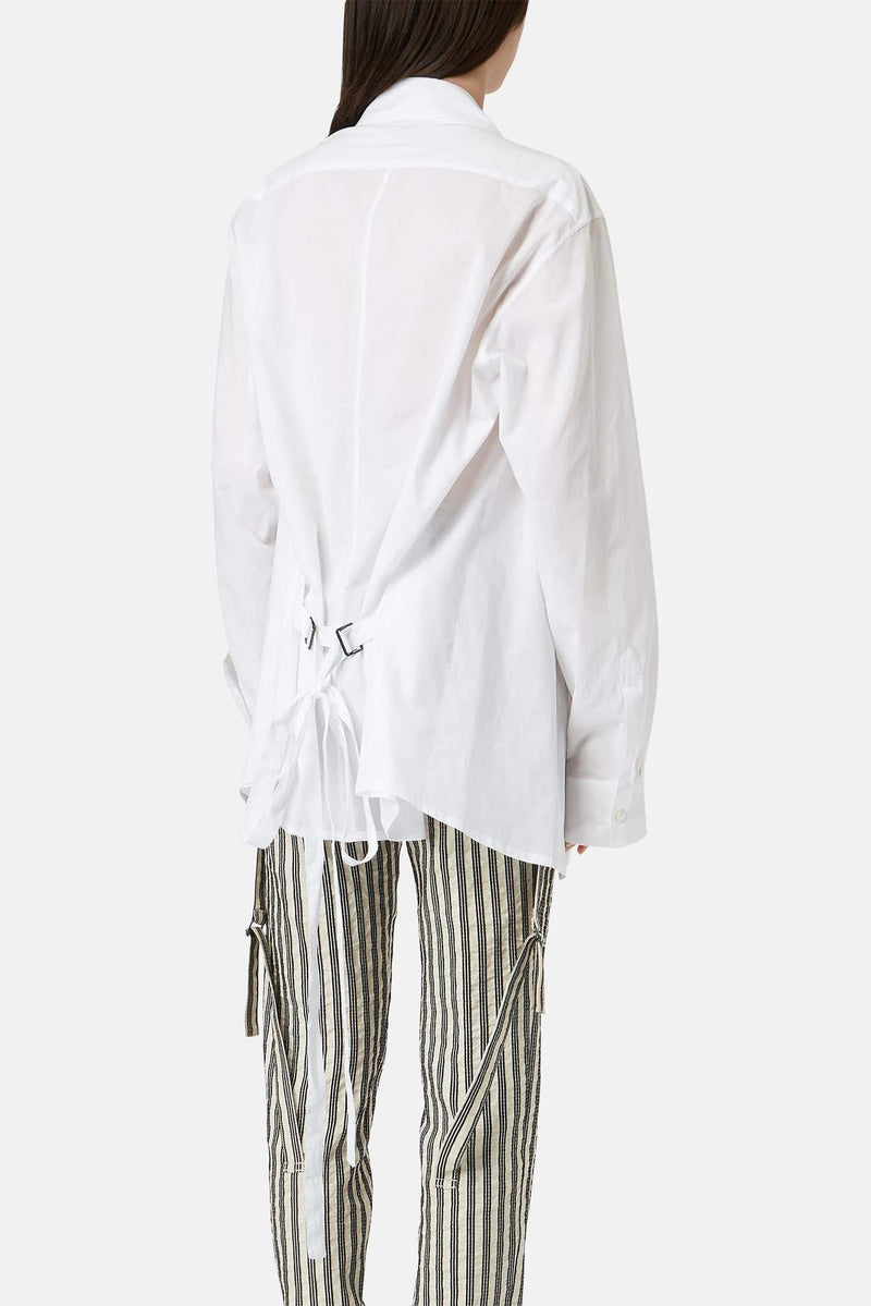 Chemise en coton blanche Ann Demeulemeester