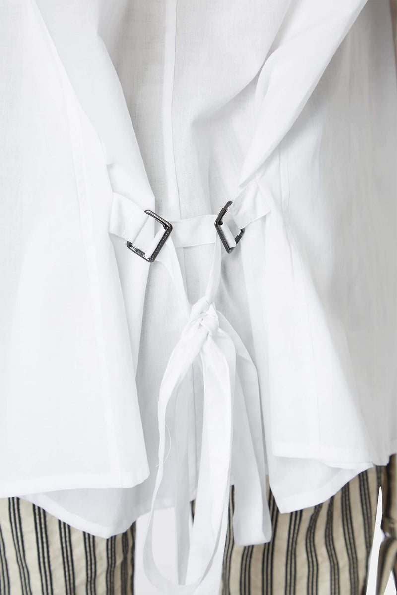 Chemise en coton blanche Ann Demeulemeester