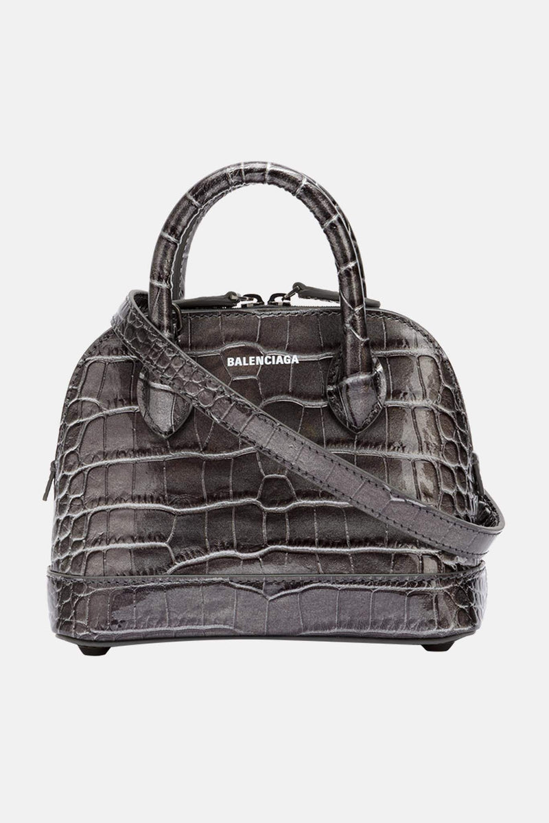 Sac toy effet crocodile "Ville" Balenciaga