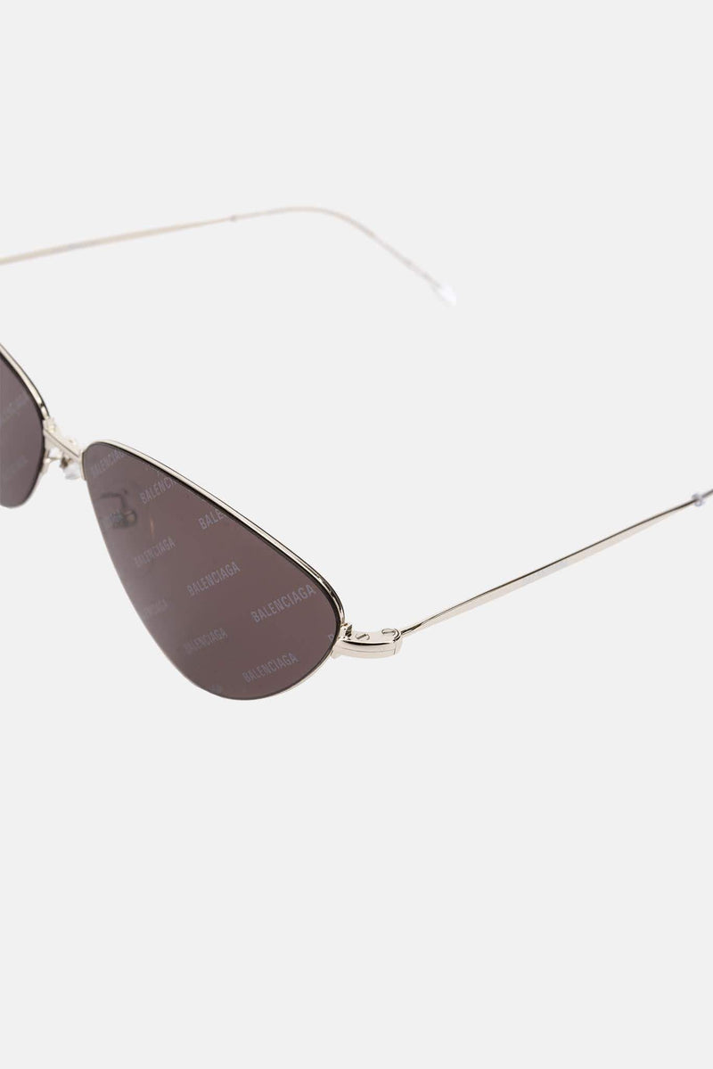 Lunettes de soleil imprimées noires Balenciaga