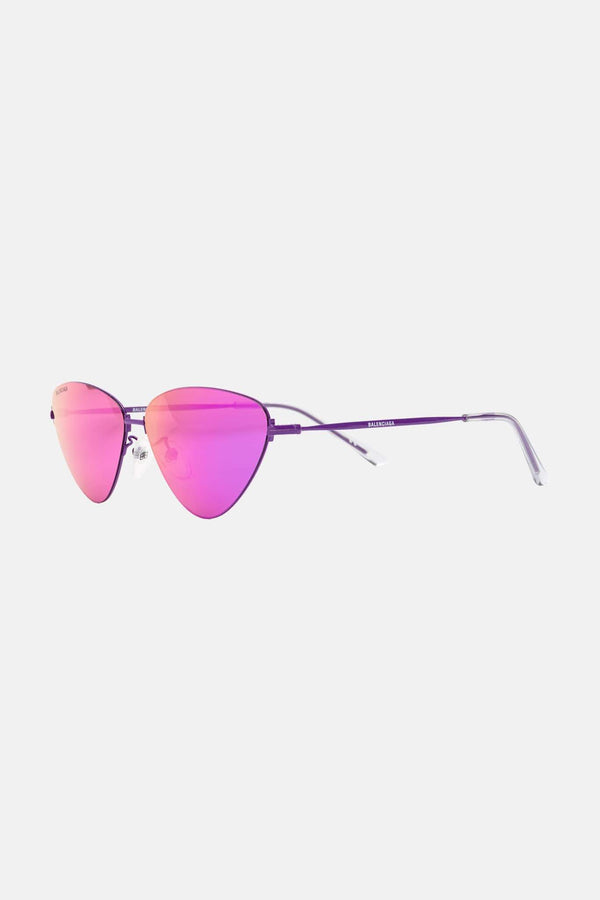 Lunettes de soleil en métal "Invisible Cat" Balenciaga