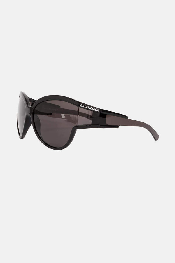 Lunettes de soleil en acétate noires Balenciaga