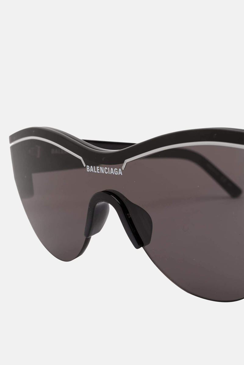 Lunettes de soleil en acétate noires Balenciaga