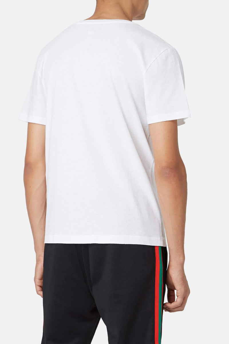 T-shirt imprimé blanc Gucci