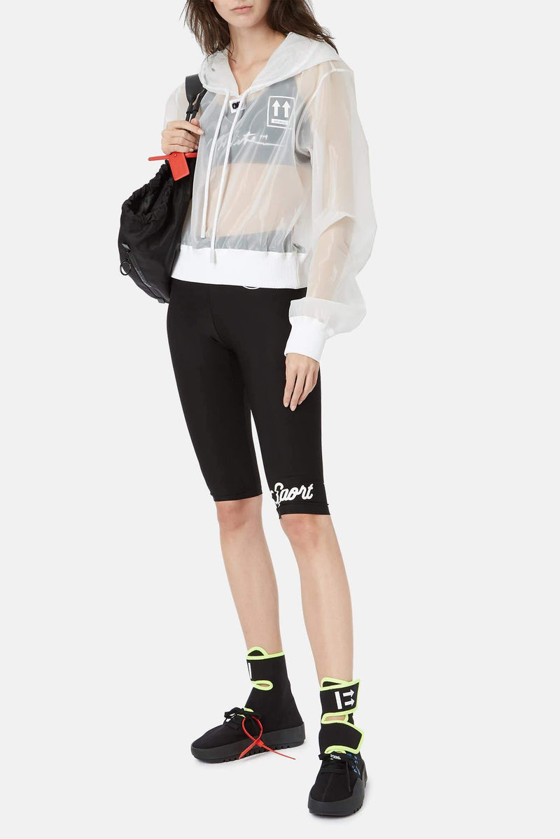 Cycliste imprimé noir Off-White