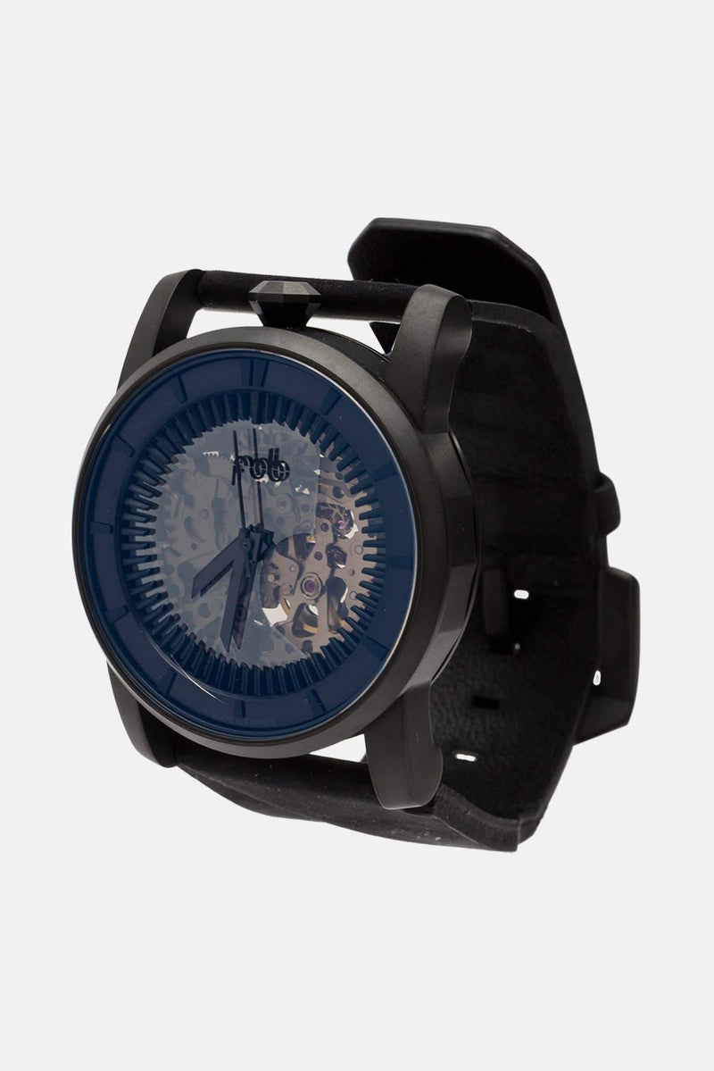 Montre noire "R413" Fob Paris