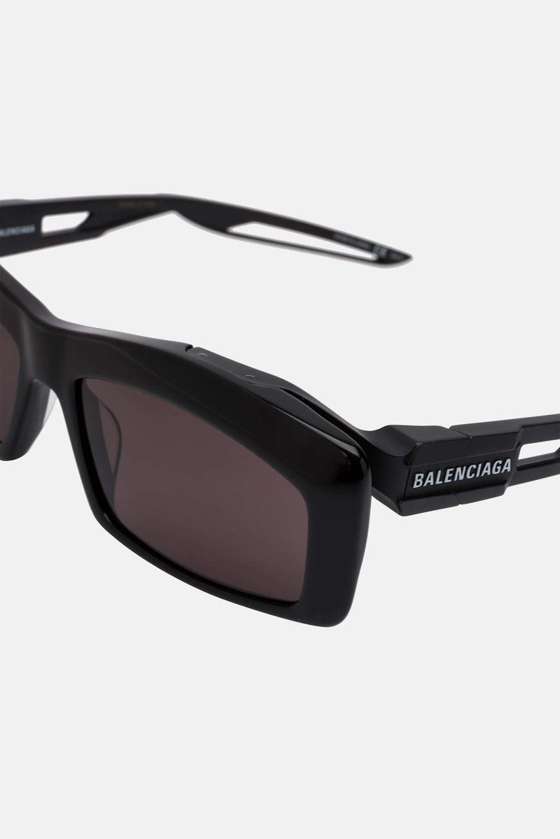 Lunettes de soleil en acétate noires Balenciaga