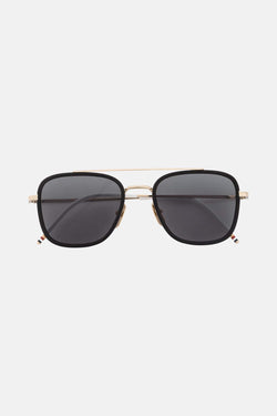 Lunettes de soleil en titane noires Thom Browne