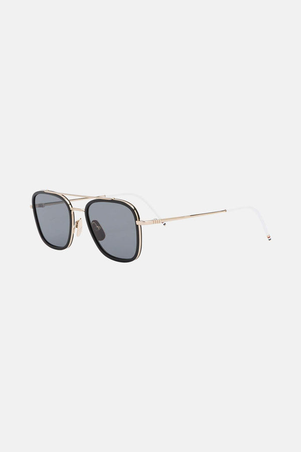 Lunettes de soleil en titane noires Thom Browne