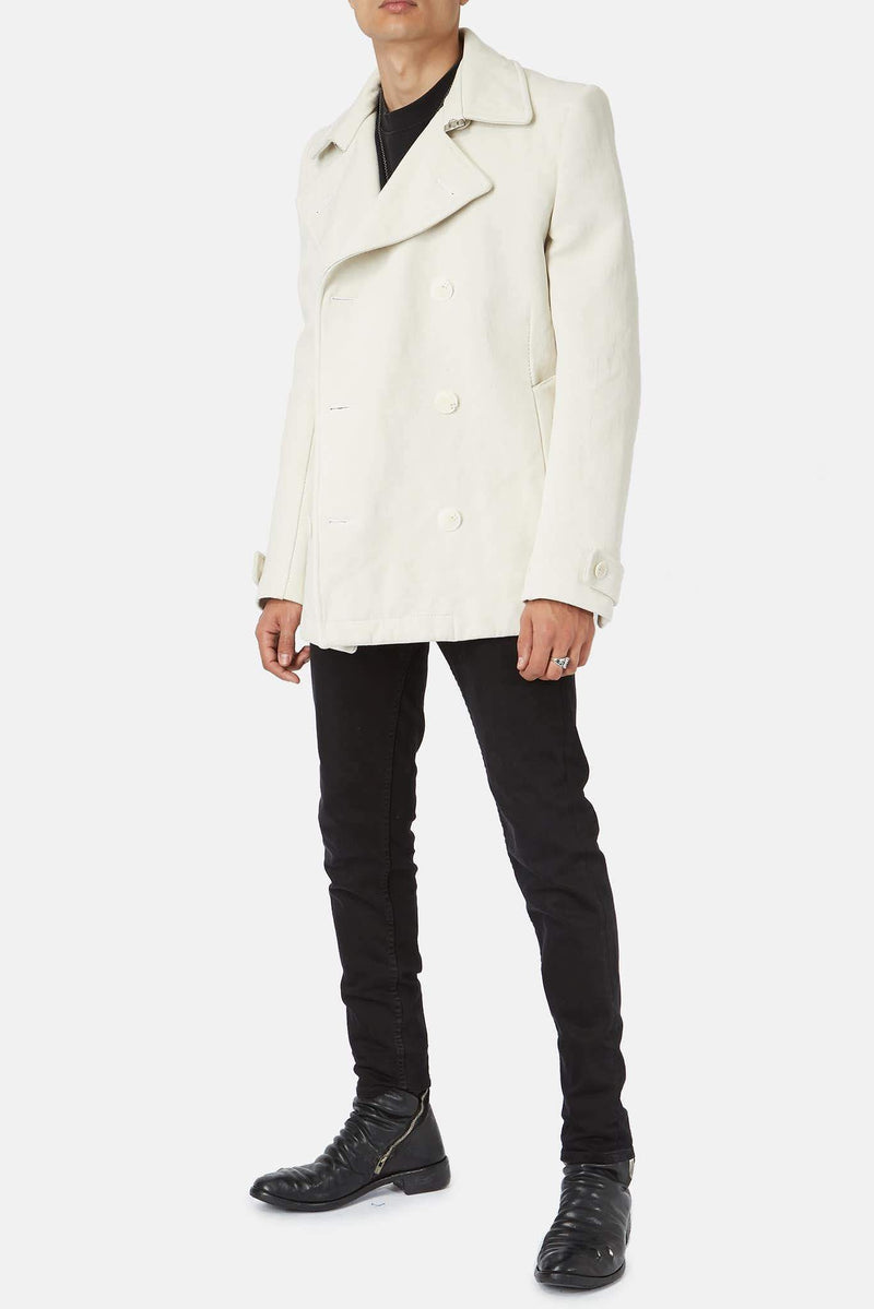 Manteau en coton blanc Carol Christian Poell