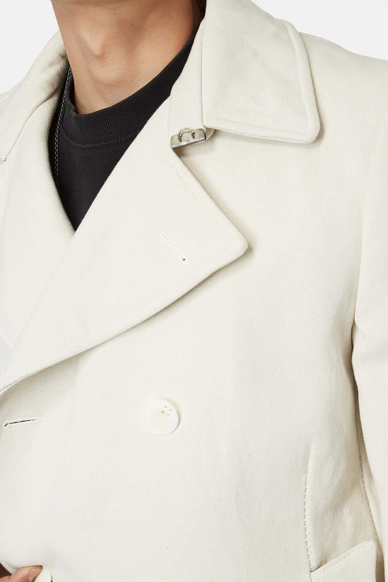 Manteau en coton blanc Carol Christian Poell