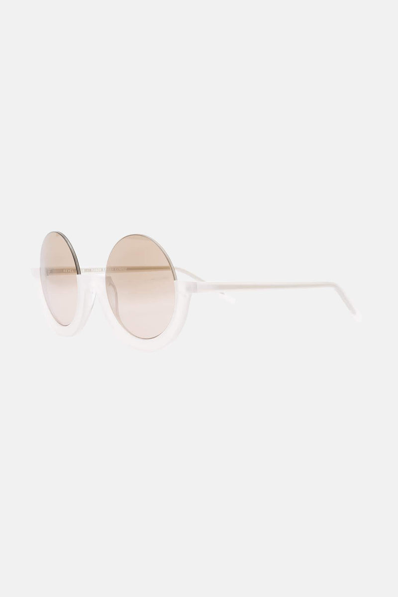 Lunettes de soleil en acétate transparentes Maison Rabih Kayrouz