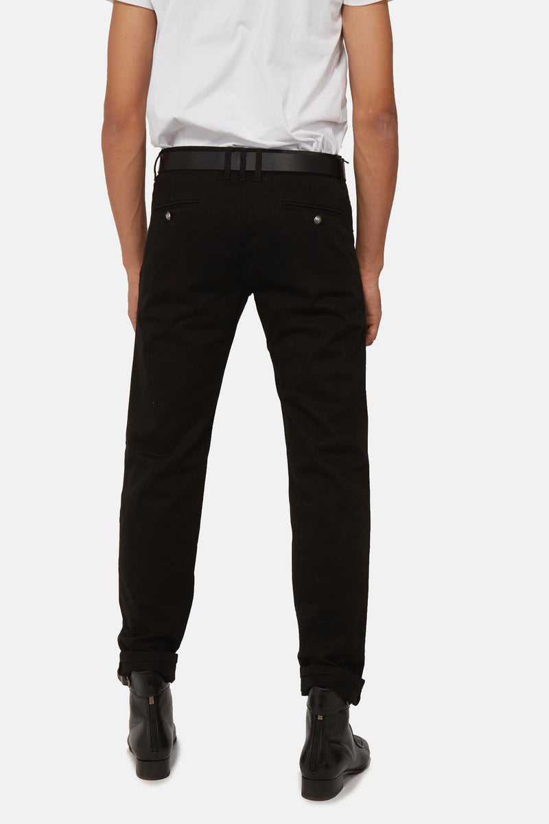 Pantalon poches zippées noir Balmain