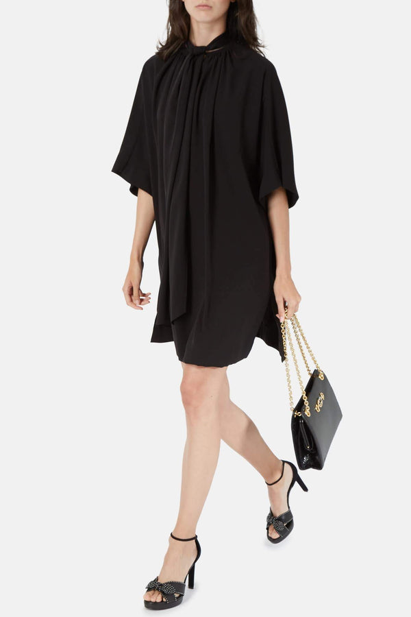 Robe fluide noire Chloé