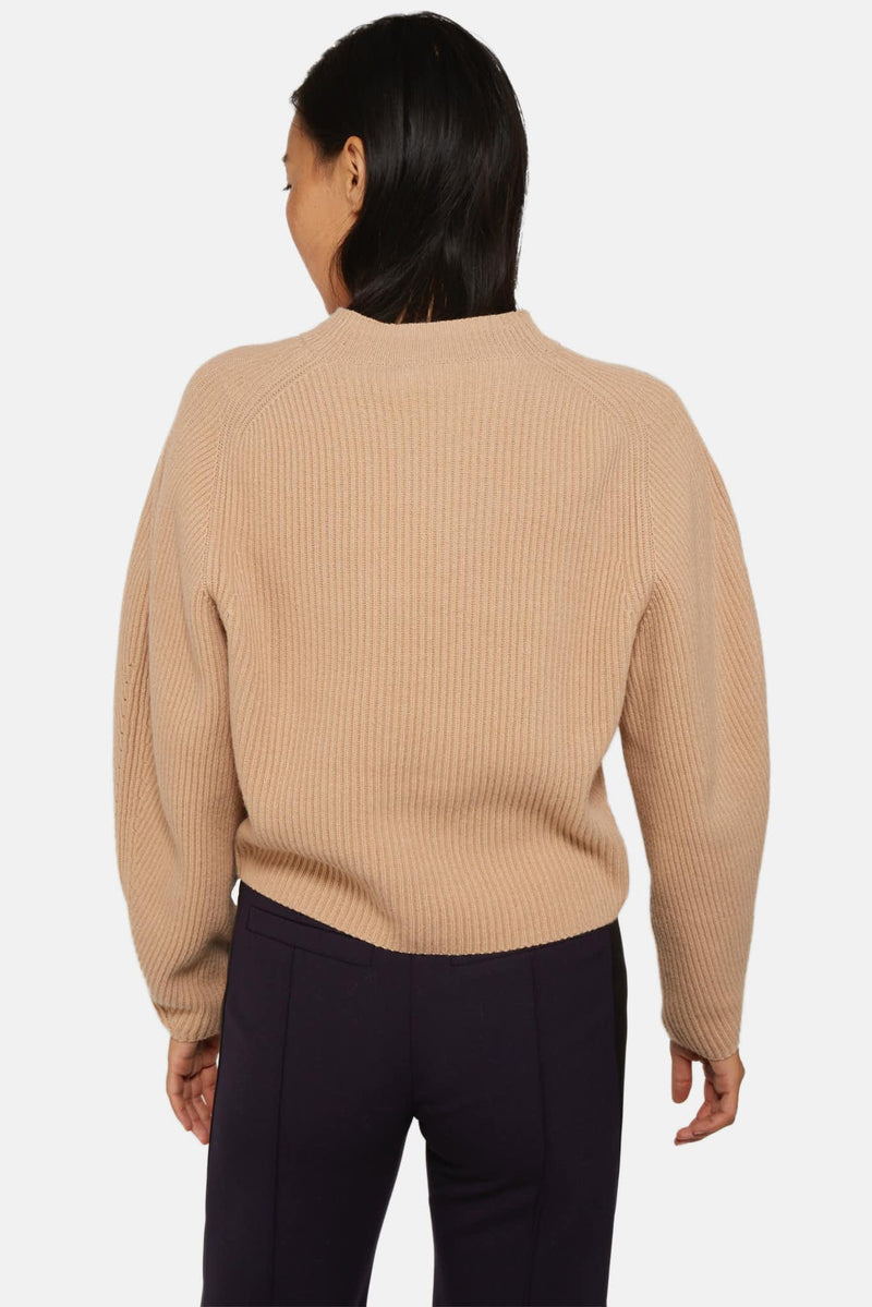 Pull en maille beige Chloé