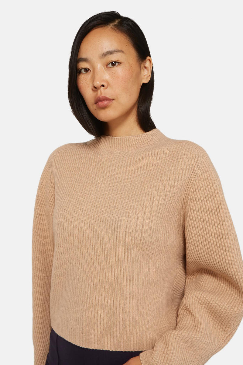 Pull en maille beige Chloé