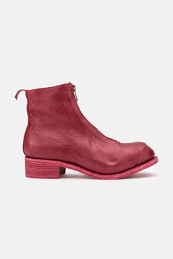 Bottines pailletés rouges Guidi