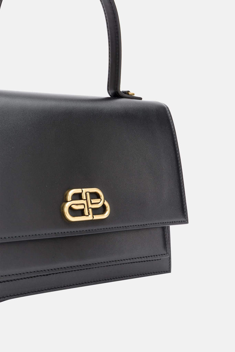 Sac à main en cuir noir Balenciaga