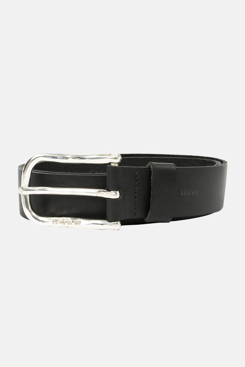 Ceinture en cuir noire Werkstatt:Munchen