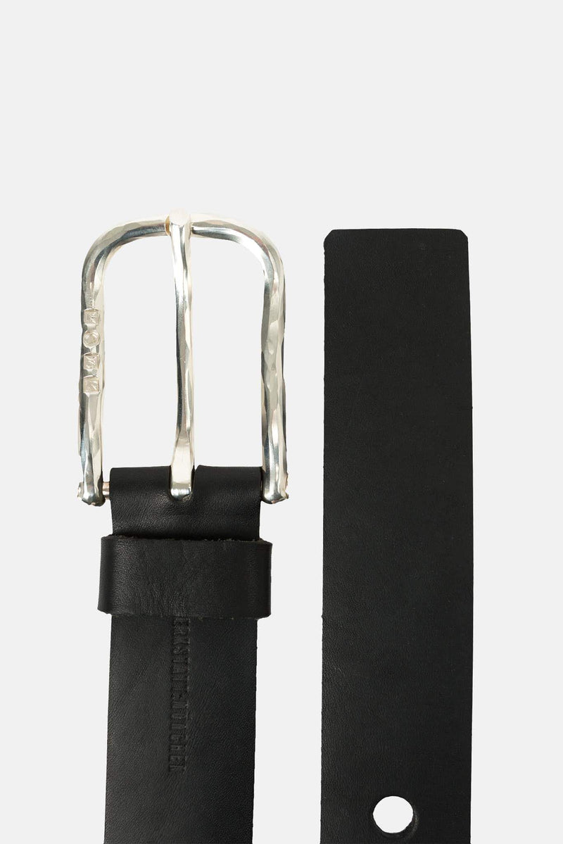 Ceinture en cuir noire Werkstatt:Munchen