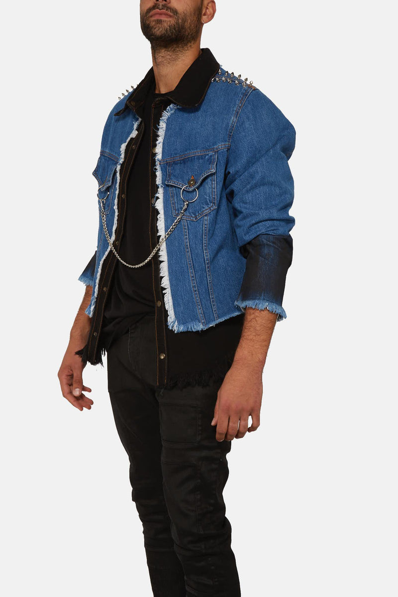 Veste denim à empiècement Faith Connexion