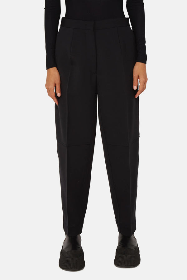 Pantalon en laine noir Jil Sander