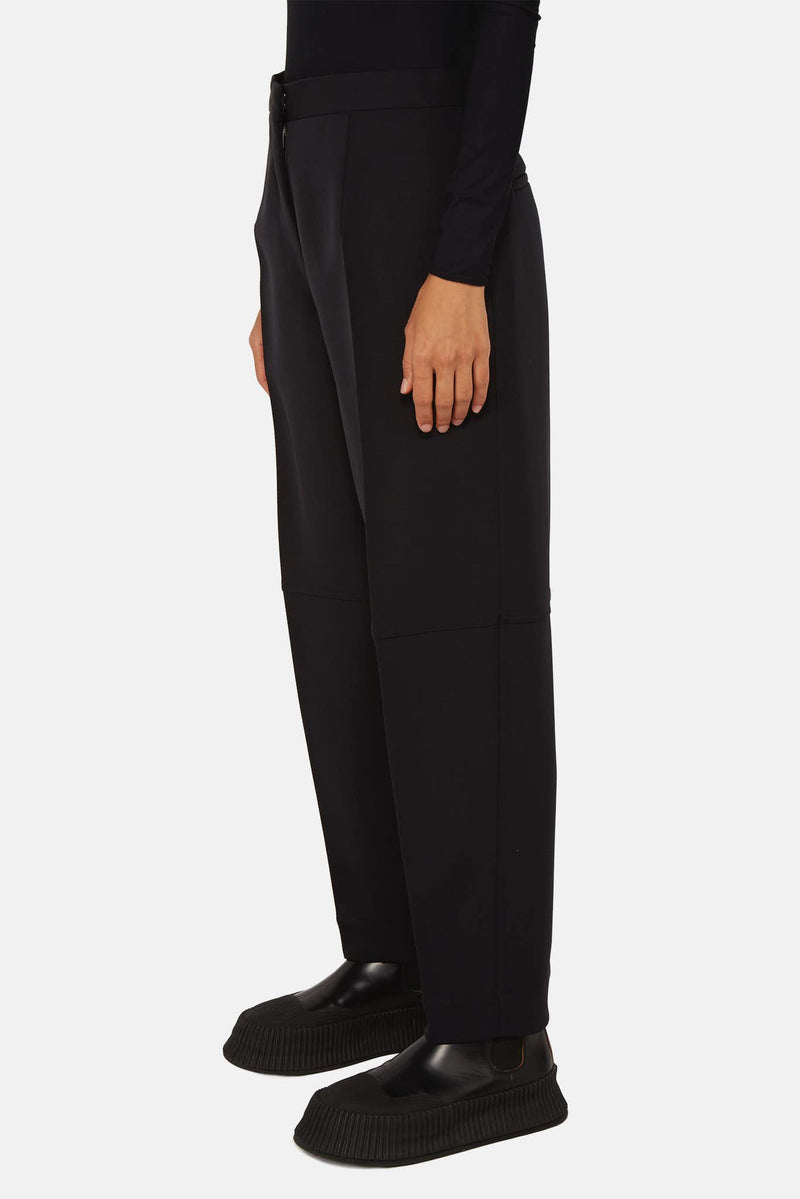 Pantalon en laine noir Jil Sander