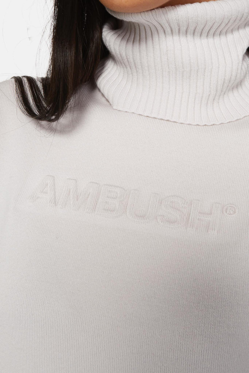 Pull en maille blanc AMBUSH®