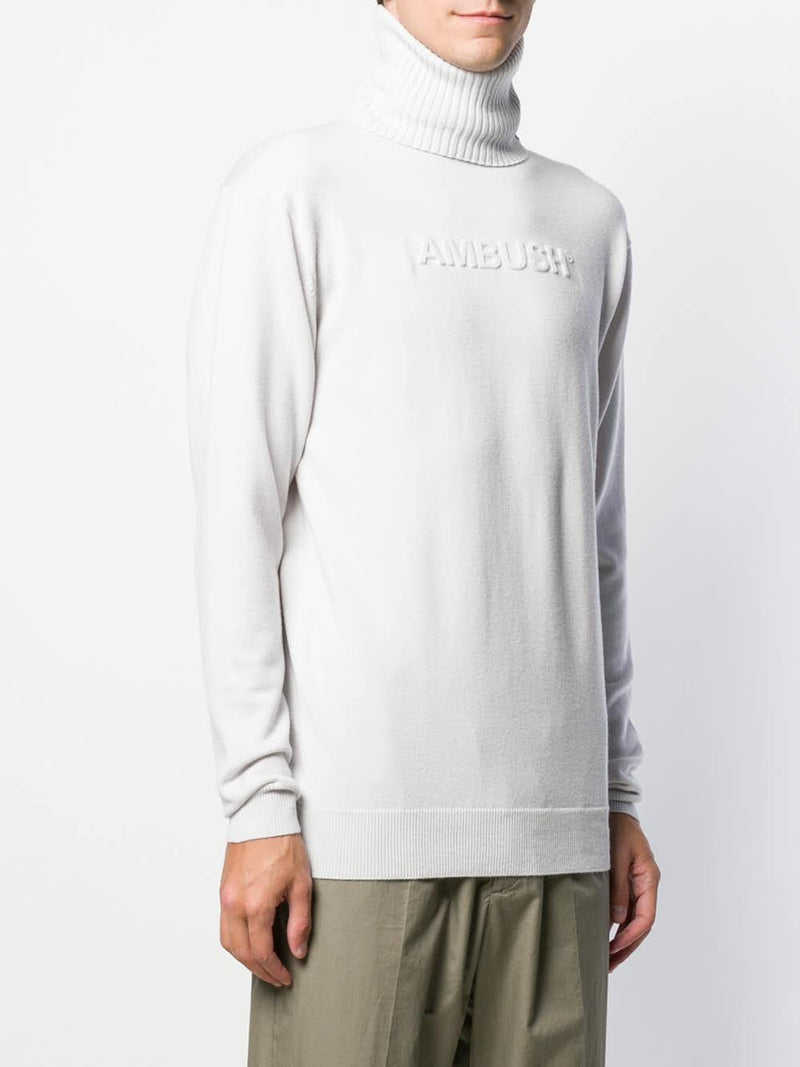 Pull en maille blanc AMBUSH®