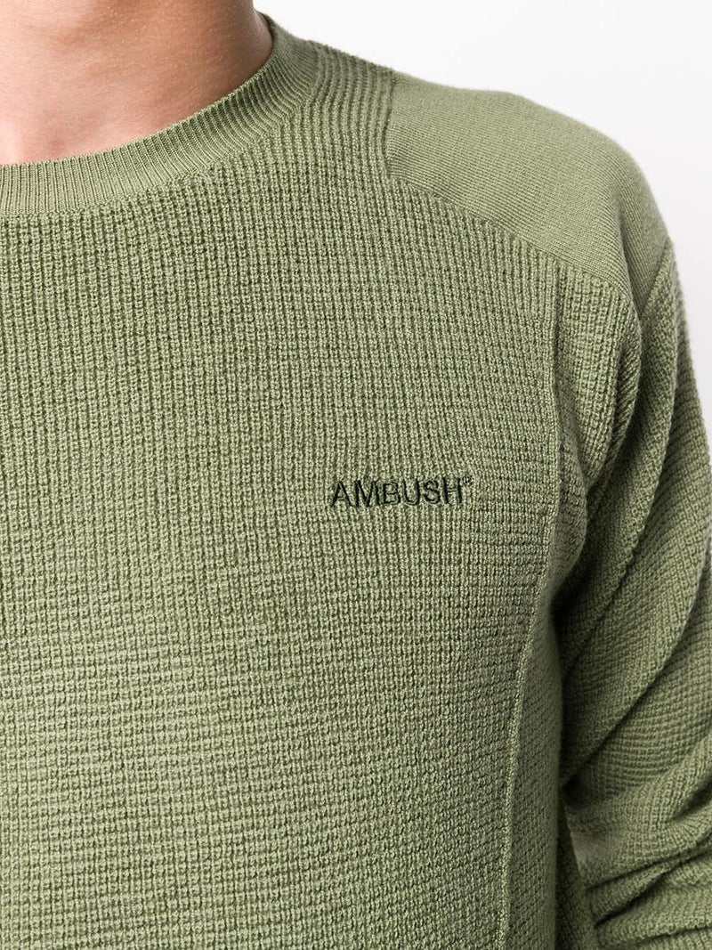 Pull en maille vert AMBUSH®