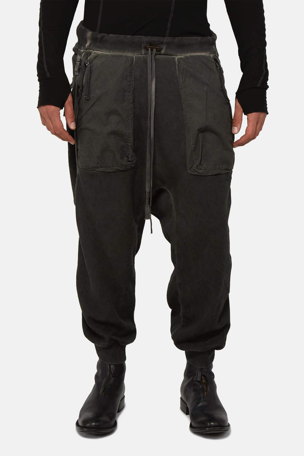 Pantalon à coupe sarouel à poches zippées Boris Bidjan Saberi