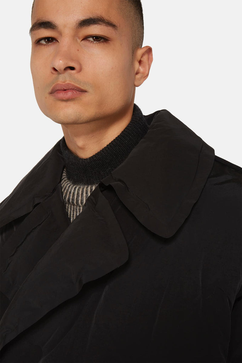 Manteau matelassé noir Maison Margiela