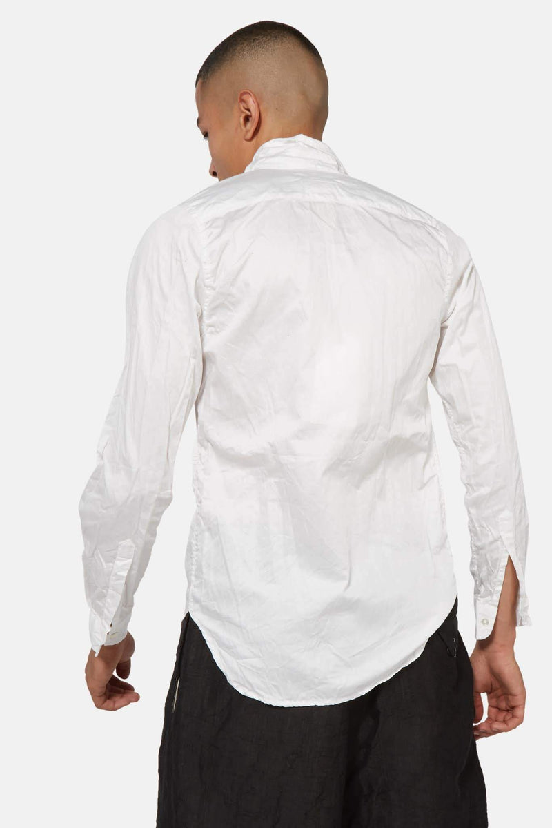 Chemise en coton blanche Paul Harnden