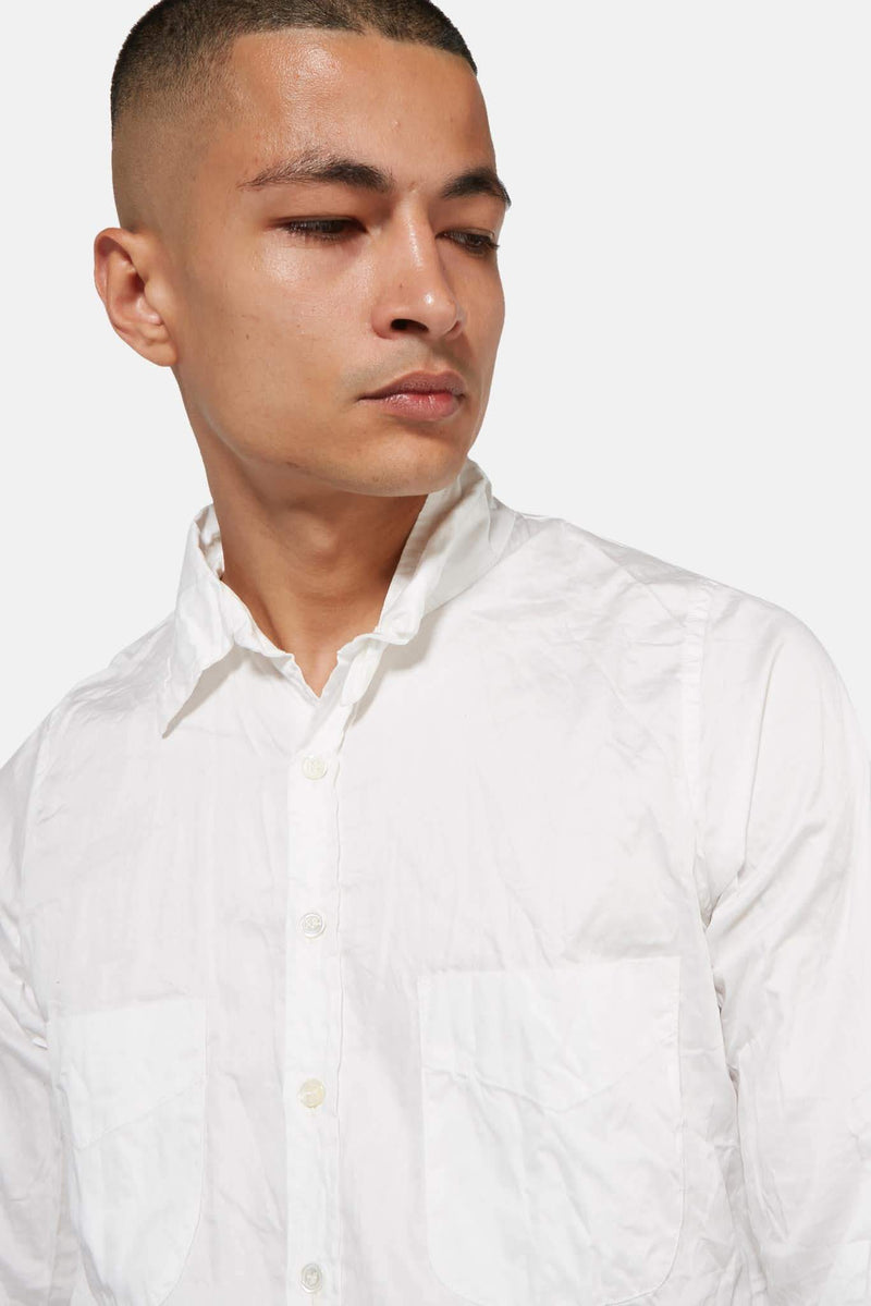 Chemise en coton blanche Paul Harnden