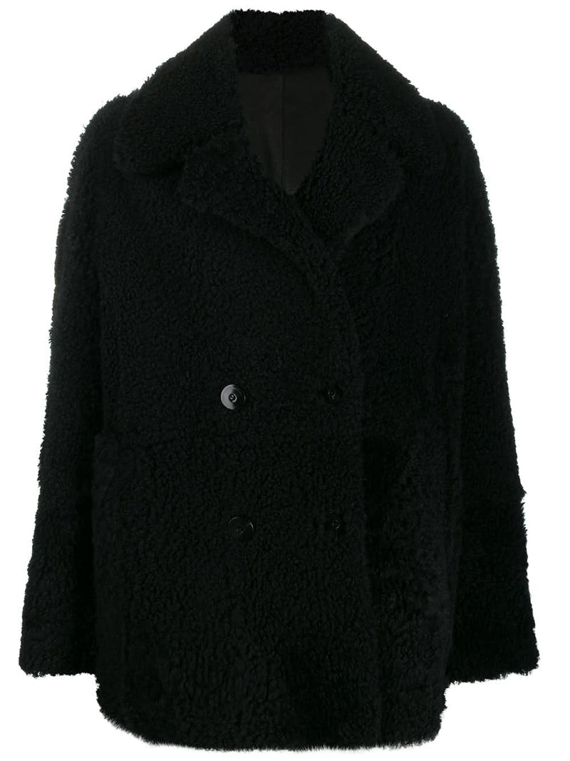 Manteau réversible noir Drome