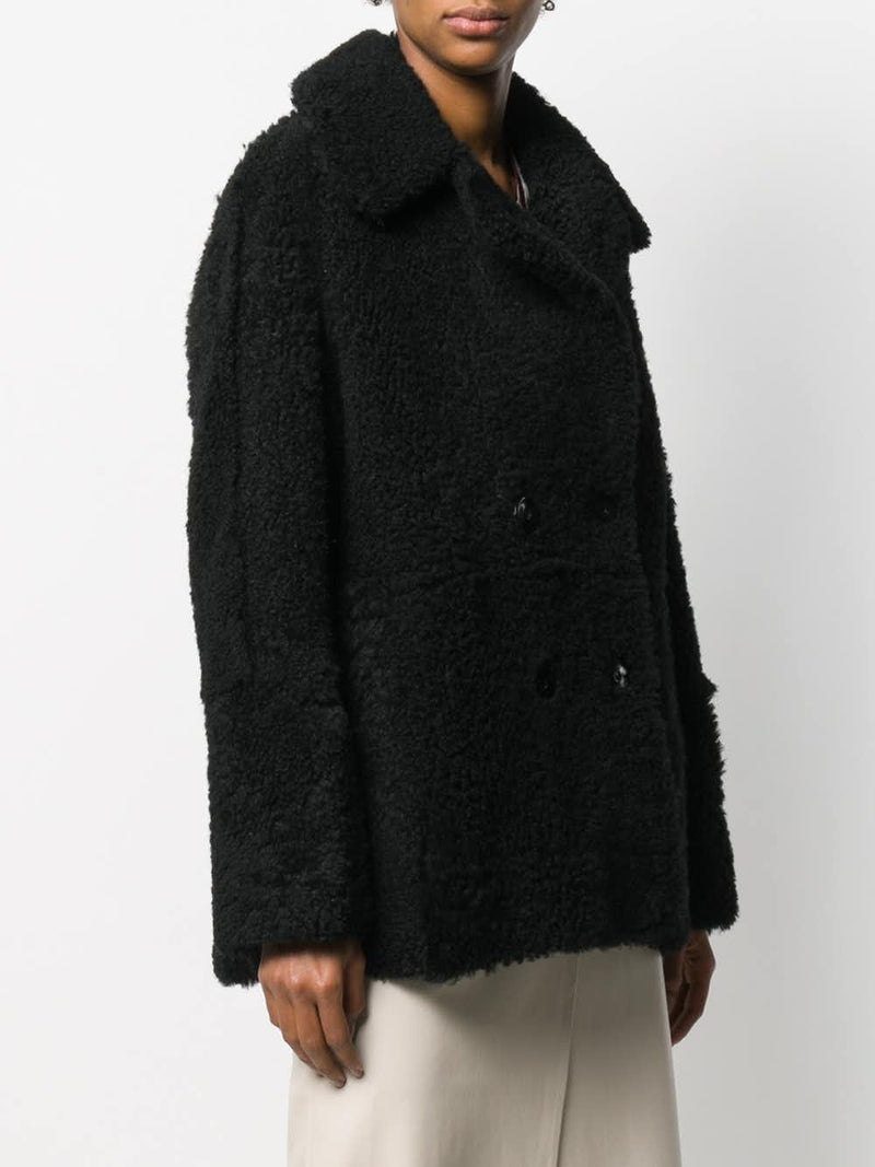 Manteau réversible noir Drome