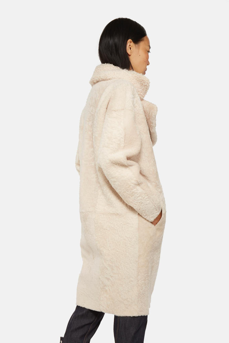 Manteau réversible blanc Drome