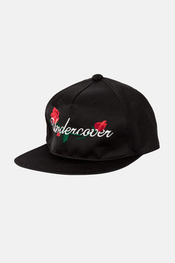 Casquette brodée noire Undercover